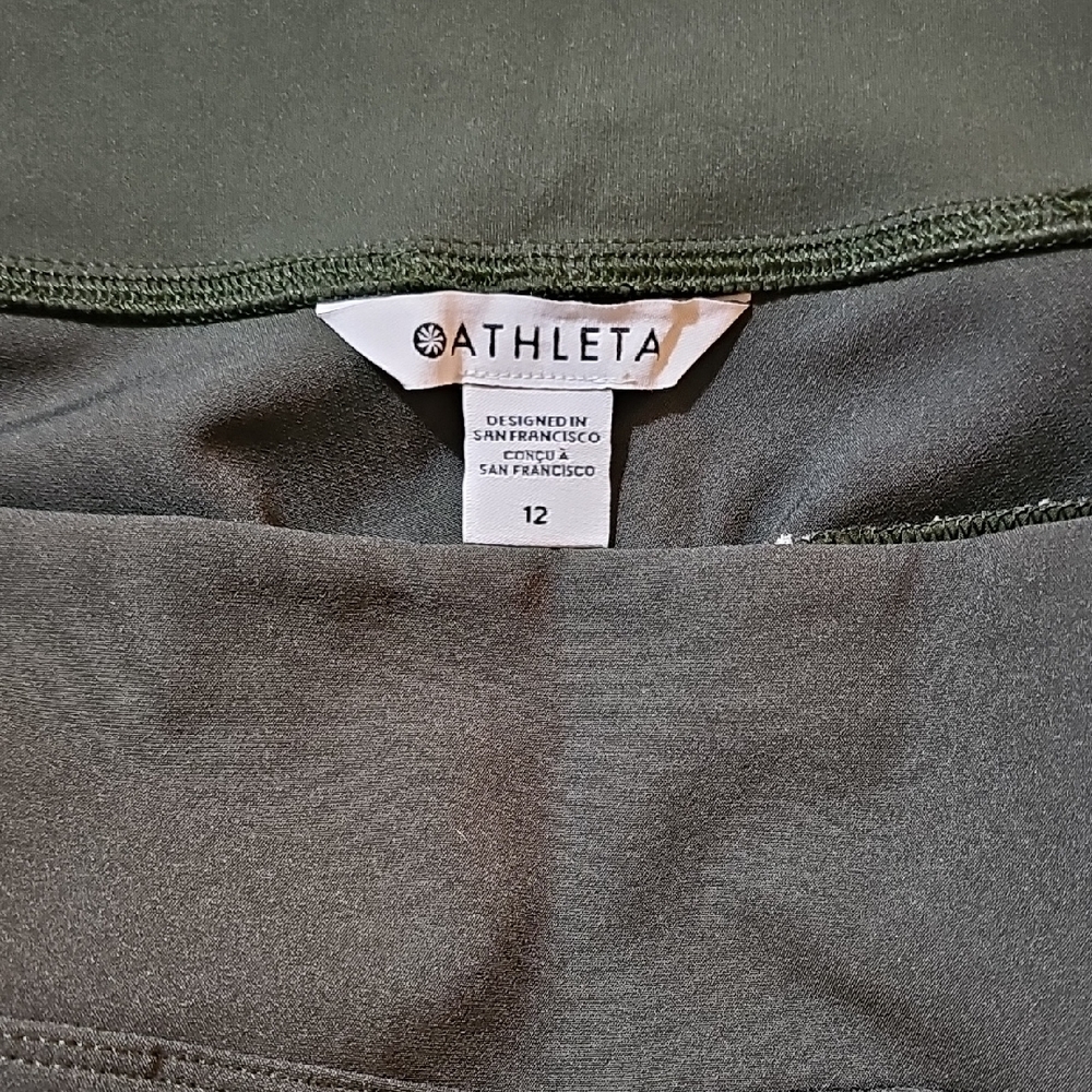 Athleta Olive Green Endless Highrise Women's Pants